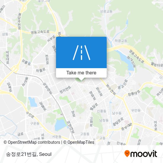 송정로21번길 map