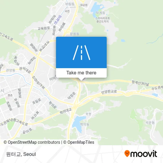 원터교 map