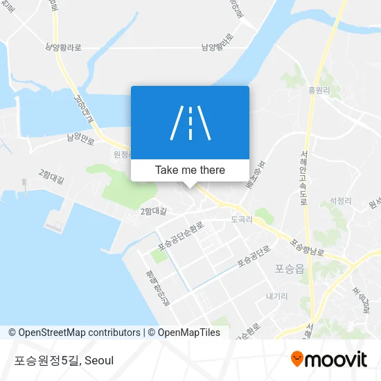 포승원정5길 map