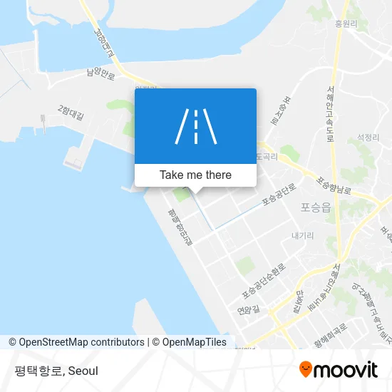 평택항로 map
