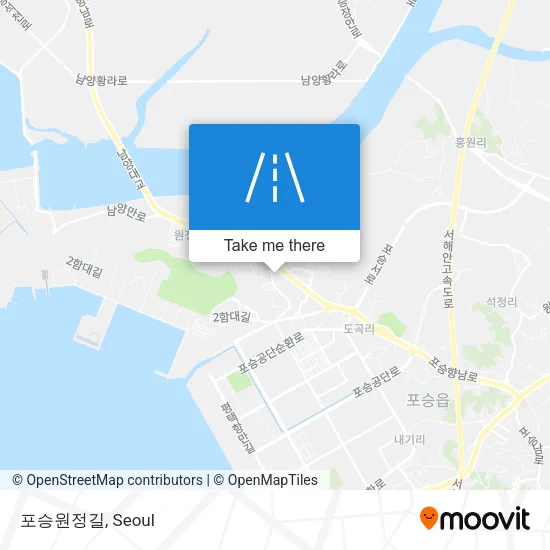 포승원정길 map