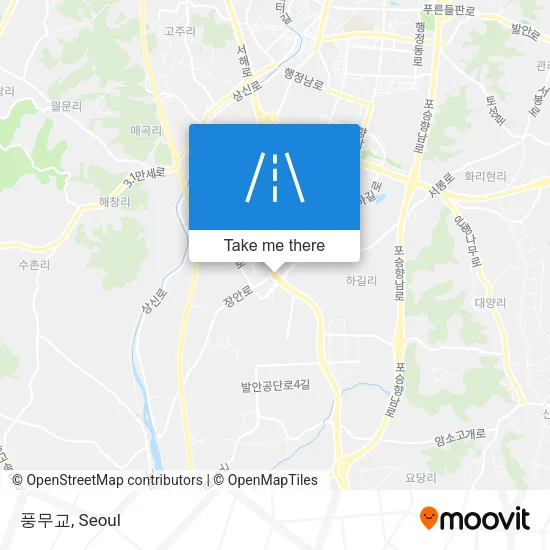 풍무교 map