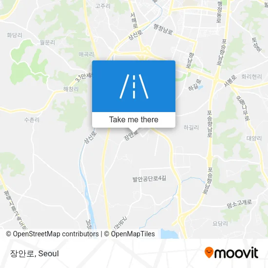 장안로 map