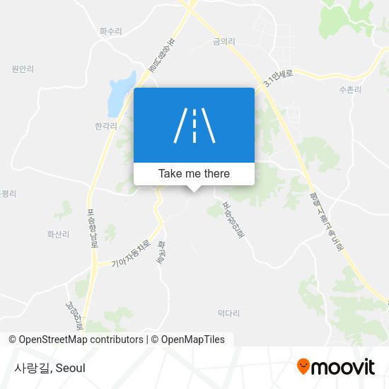 사랑길 map