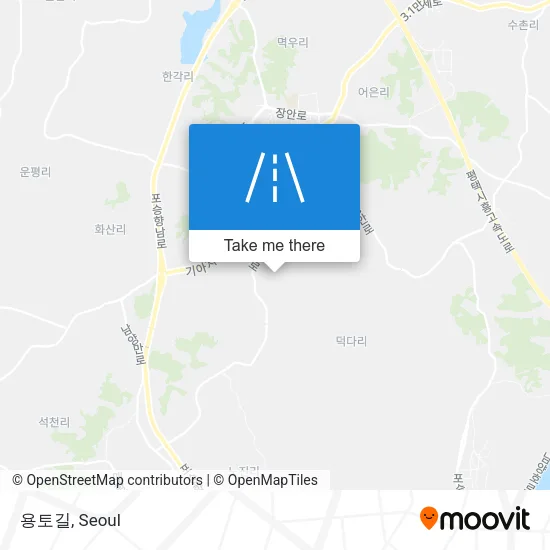 용토길 map