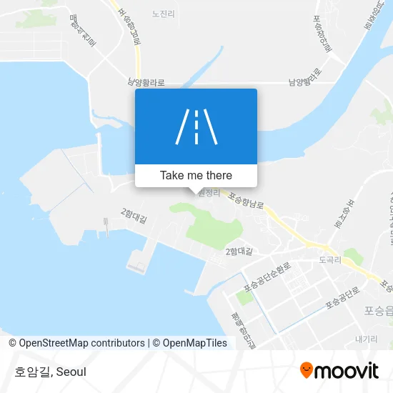 호암길 map