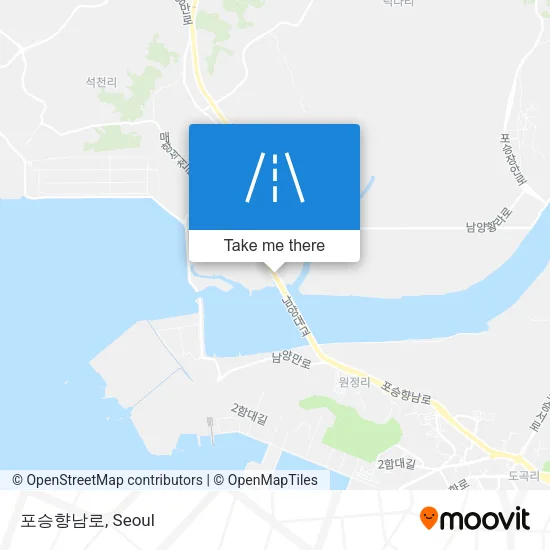 포승향남로 map