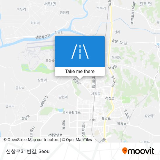 신창로31번길 map