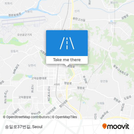 송일로37번길 map