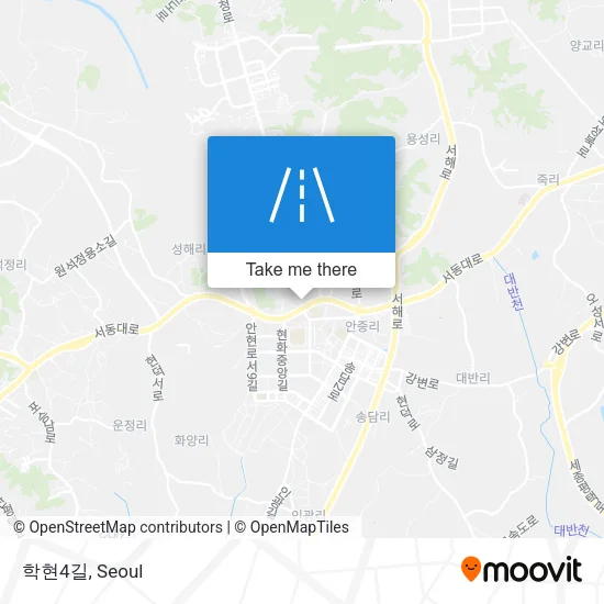 학현4길 map