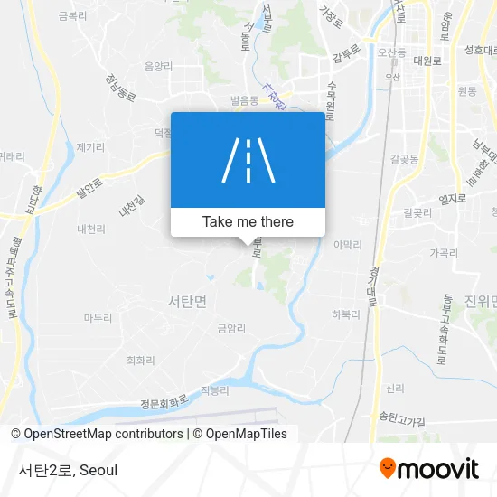 서탄2로 map