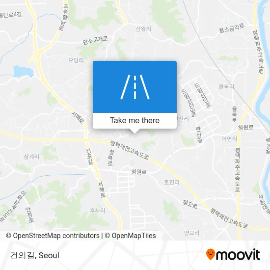 건의길 map