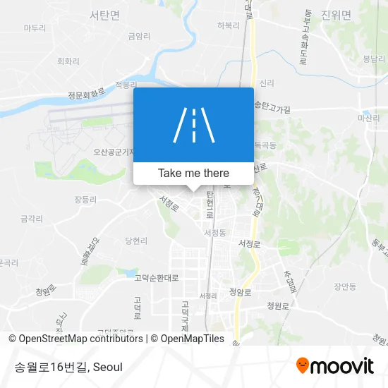 송월로16번길 map