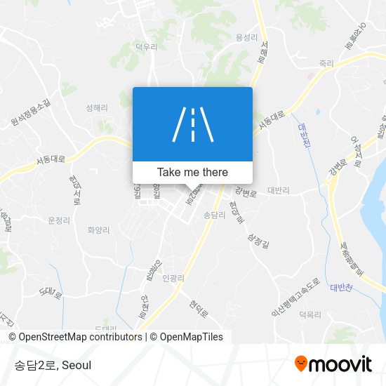 송담2로 map