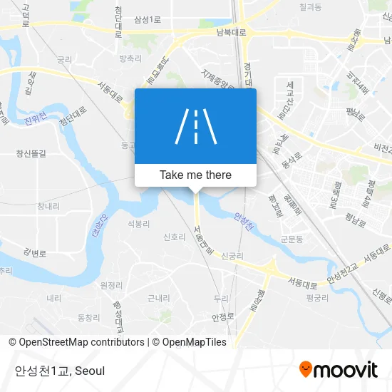 안성천1교 map