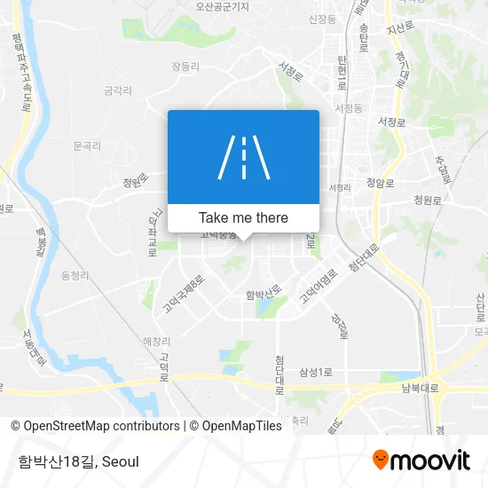 함박산18길 map