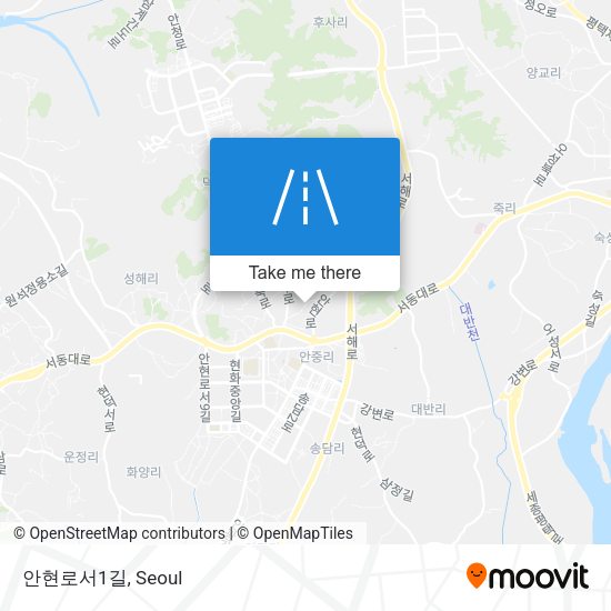안현로서1길 map
