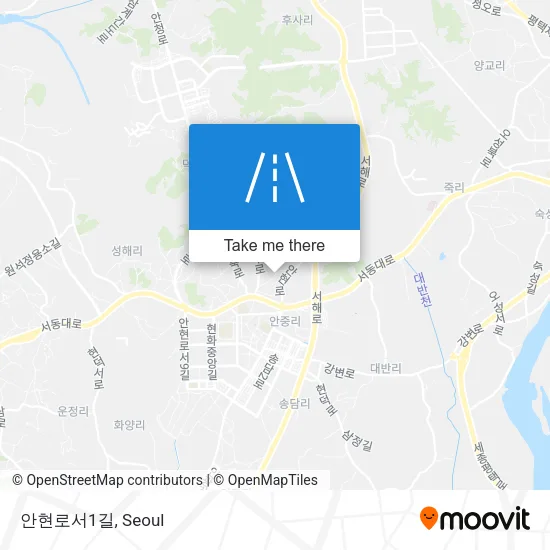 안현로서1길 map