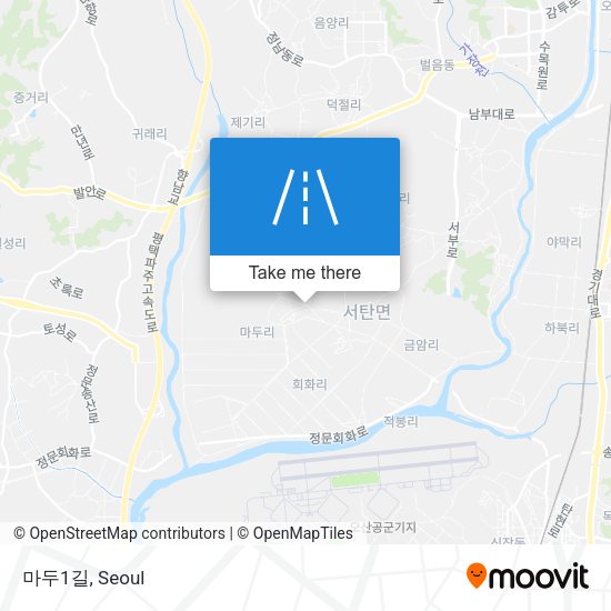 마두1길 map