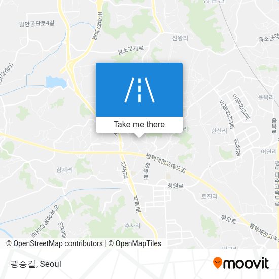 광승길 map