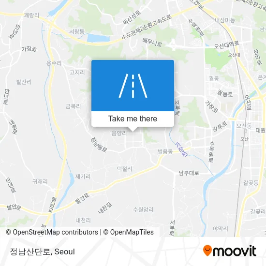정남산단로 map