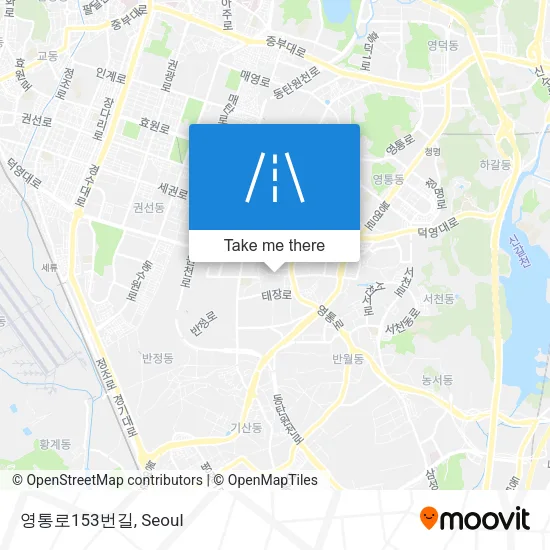 영통로153번길 map