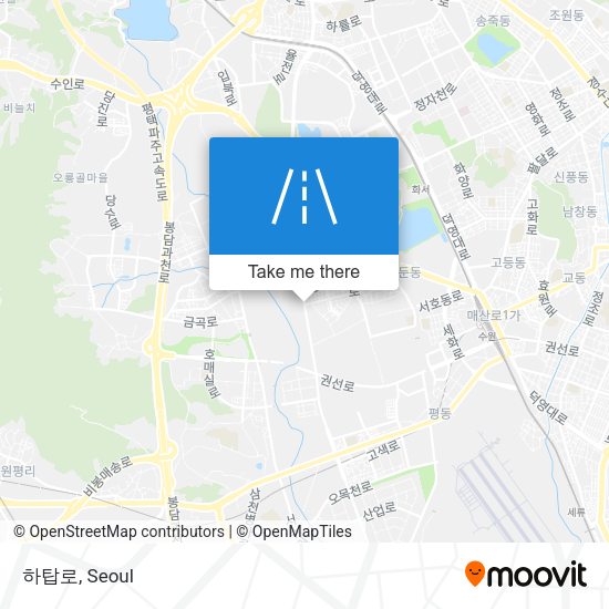하탑로 map