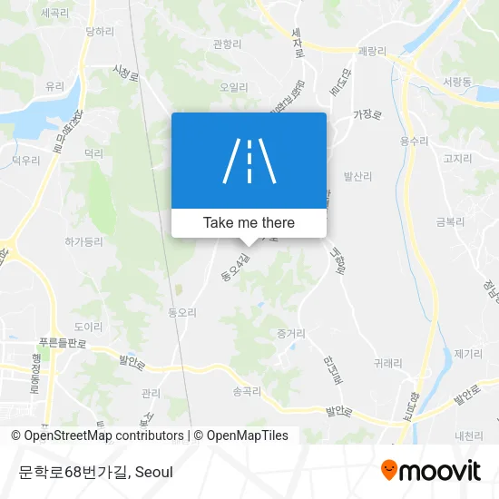 문학로68번가길 map