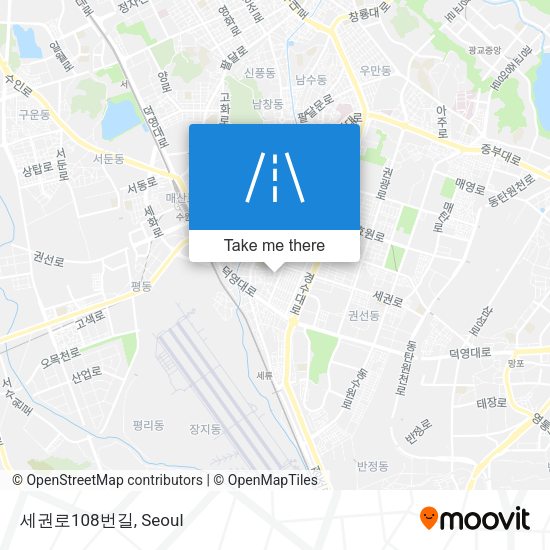 세권로108번길 map