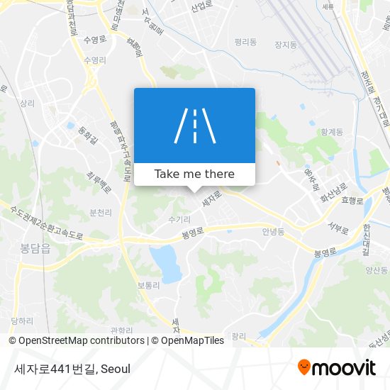 세자로441번길 map