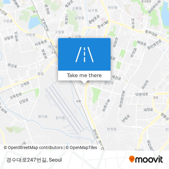 경수대로247번길 map