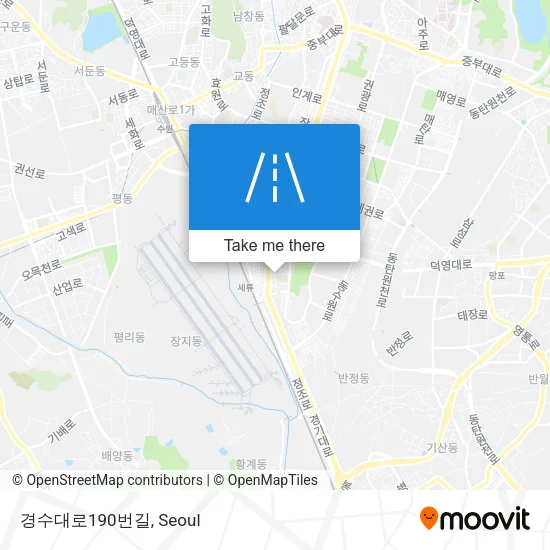 경수대로190번길 map