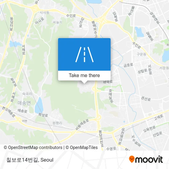 칠보로14번길 map