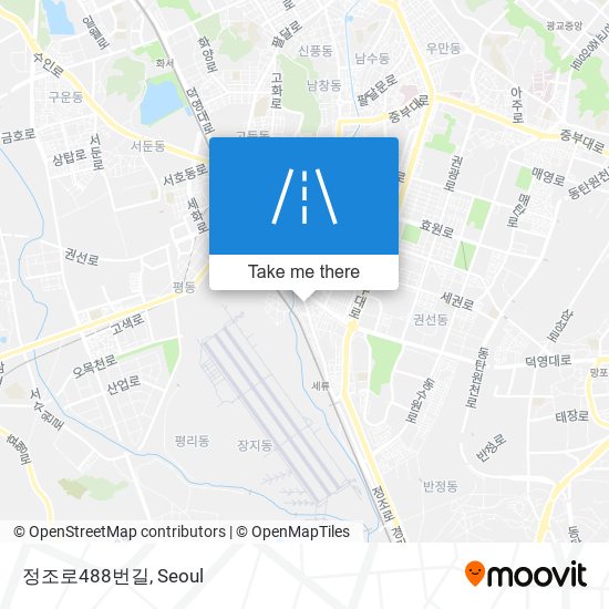 정조로488번길 map