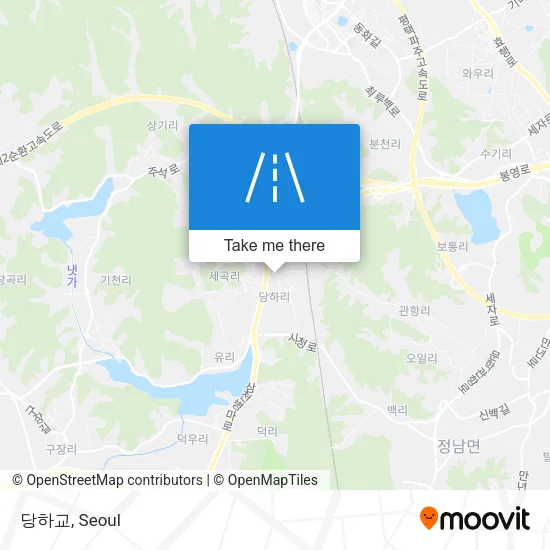 당하교 map