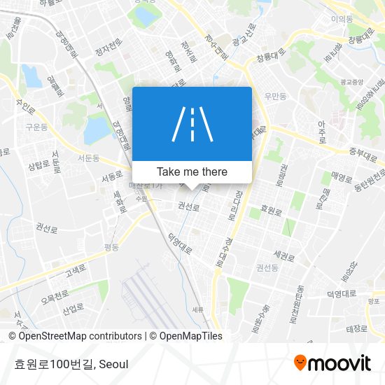 효원로100번길 map