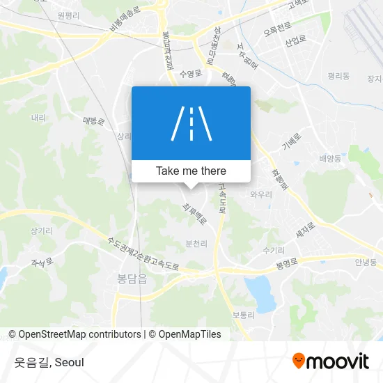 웃음길 map