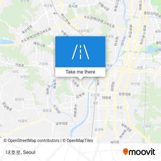 대호로 map