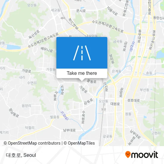 대호로 map