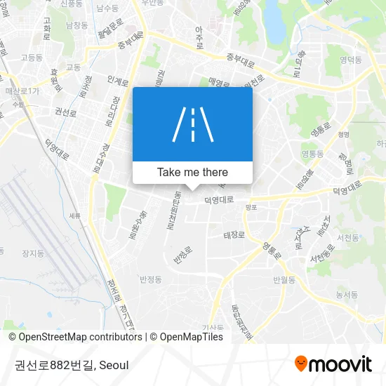 권선로882번길 map