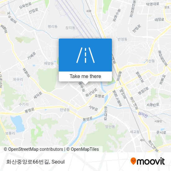 화산중앙로66번길 map