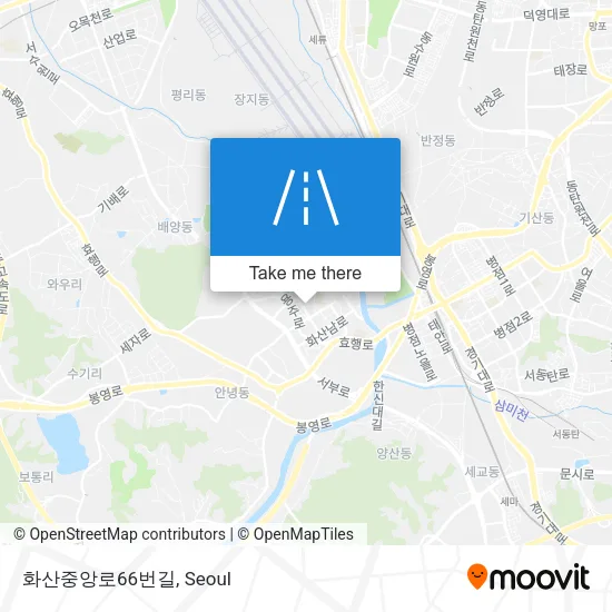 화산중앙로66번길 map
