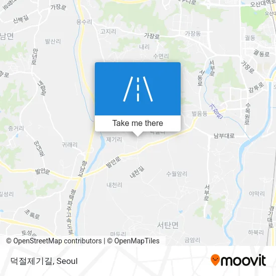 덕절제기길 map