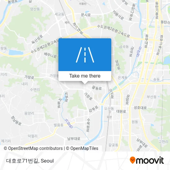 대호로71번길 map