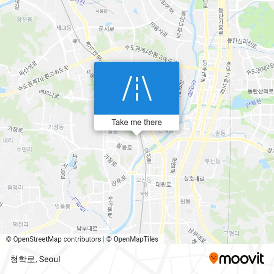 청학로 map