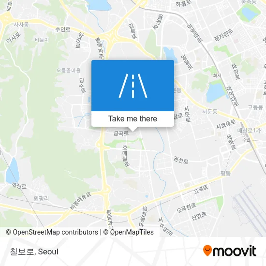 칠보로 map