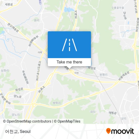 어천교 map