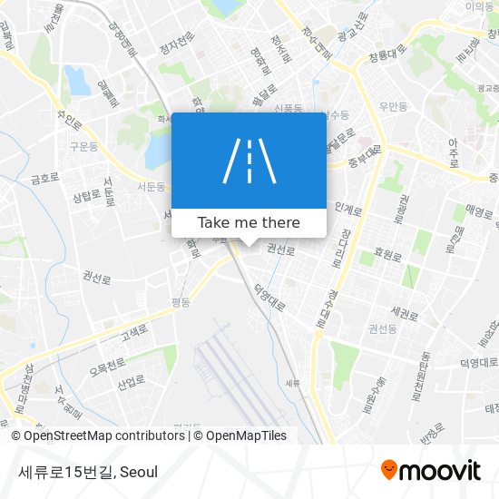 세류로15번길 map