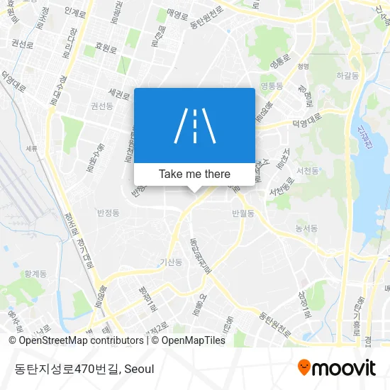 동탄지성로470번길 map