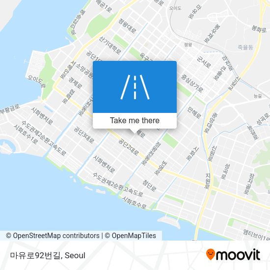 마유로92번길 map
